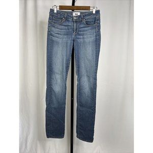 REDUCED ❤️🎉Paige Skyline Straight Mid-Rise Slim Straight Leg Jeans - Size 28